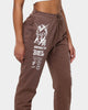 Loiter Dystopia Track Pants Brown