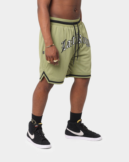 Last Kings Arch Ball Shorts Army Green