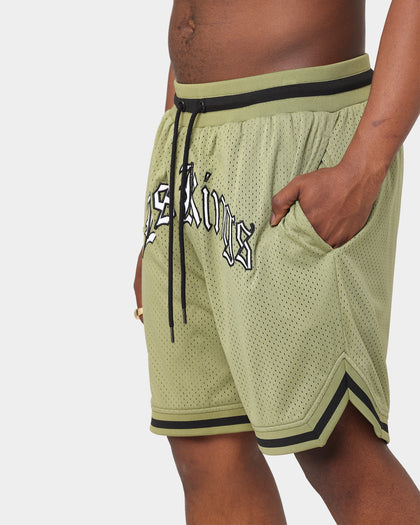 Last Kings Arch Ball Shorts Army Green