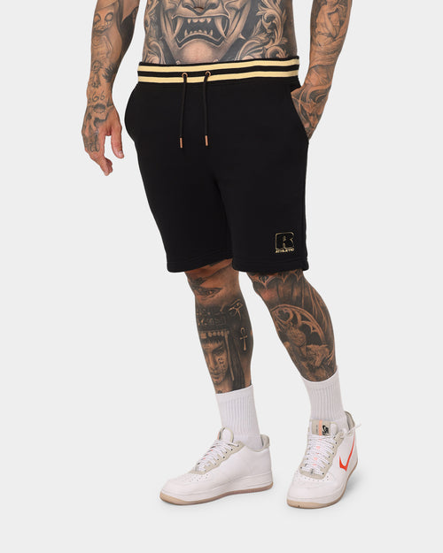 Russell Athletic Russell Athletic X Culture Kings College Athletic Shorts Black/Gold