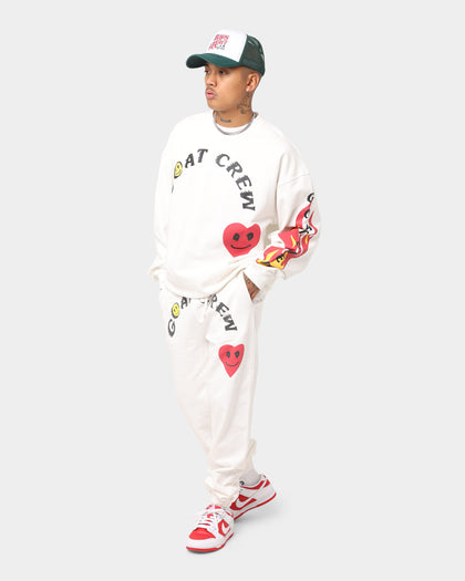 Goat Crew Service Track Pants Off White