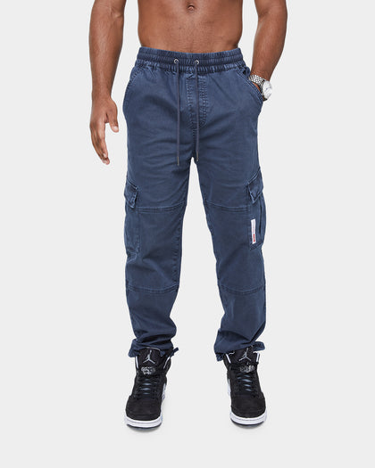 Carre Utilitaire Cargo Jogger Washed Navy