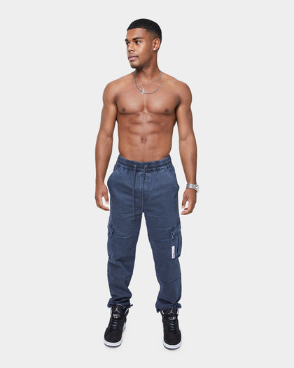 Carre Utilitaire Cargo Jogger Washed Navy