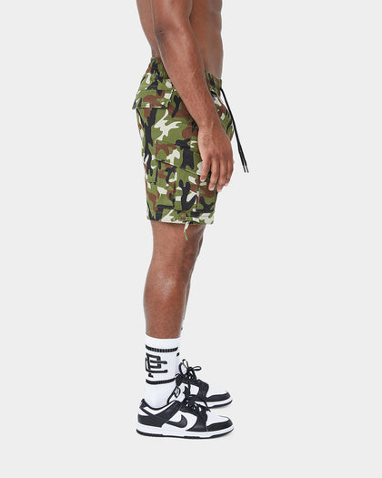 Carre Utilitaire Cargo Short Woodland Camo