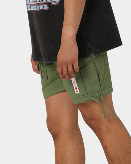 Carre Utilitaire Cargo Short Khaki Green