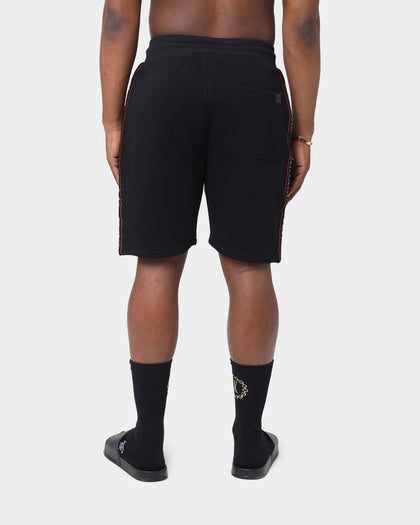 Last Kings Notoriety Tape Sweat Shorts Black