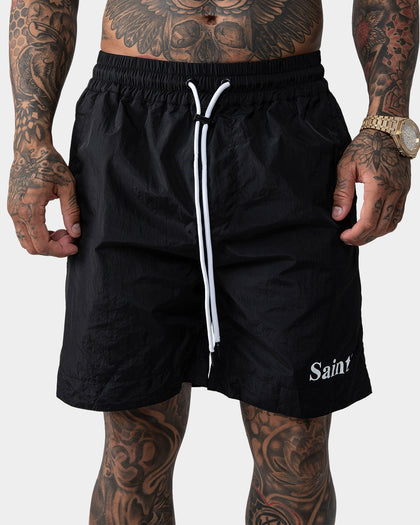 Saint Morta Numeraire Nylon Walk Short Black