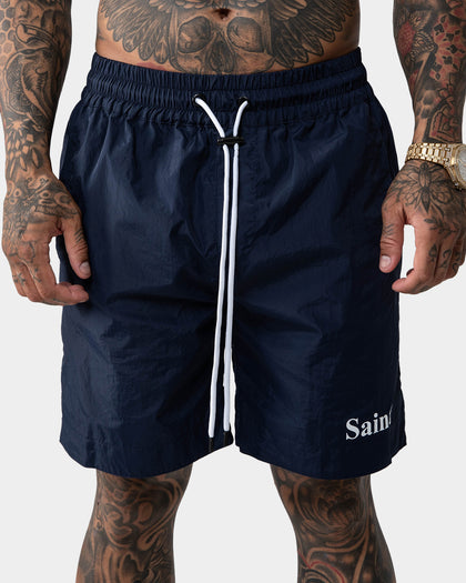 Saint Morta Numeraire Nylon Walk Short Navy