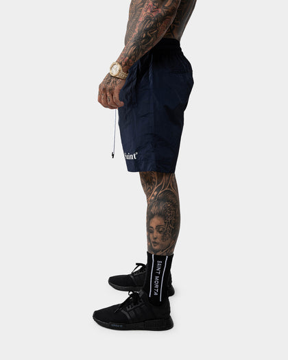 Saint Morta Numeraire Nylon Walk Short Navy