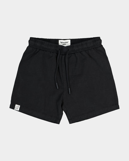 EN ES Kid's Havanna Beach Short Black