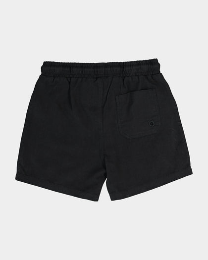 EN ES Kid's Havanna Beach Short Black