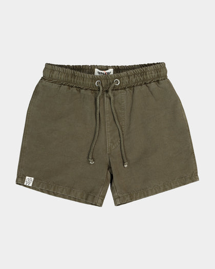 EN ES Kid's Havanna Beach Short Washed Khaki
