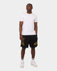 Mitchell & Ness Los Angeles Lakers Big Wordmark Mesh Shorts Black