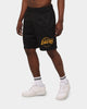 Mitchell & Ness Los Angeles Lakers Big Wordmark Mesh Shorts Black