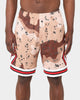Mitchell & Ness Chicago Bulls Camo Ref Swingman Shorts Sand Camo