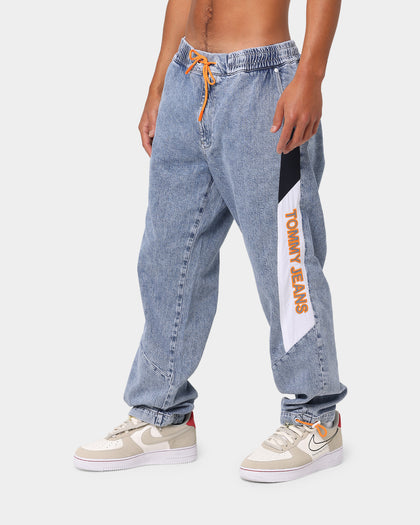 Tommy Jeans Loose Flat Wind Denim Pants Shane Mix Lb Co