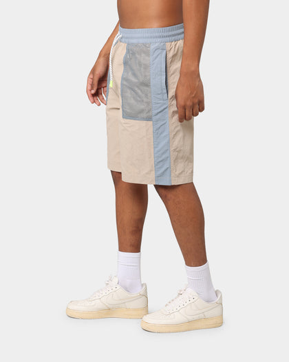 Tommy Jeans Colour Block Shorts Soft Beige/Multi