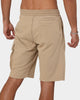 Calvin Klein Monogram Badge Shorts Travertine