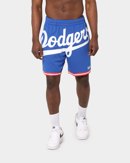 Majestic Athletic Los Angeles Dodgers Wordmark Big Face Shorts Royal