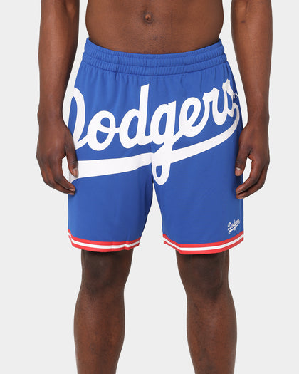 Majestic Athletic Los Angeles Dodgers Wordmark Big Face Shorts Royal