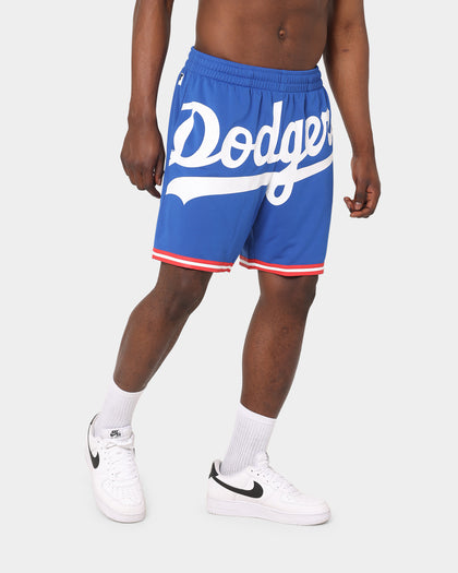 Majestic Athletic Los Angeles Dodgers Wordmark Big Face Shorts Royal