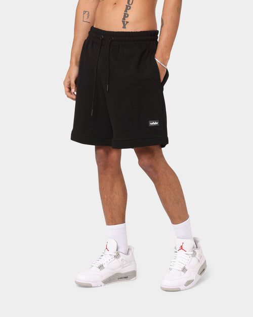 WNDRR Hoxton Tech Track Shorts Black