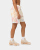 Champion Lightweight Fleece Sun Washed Shorts Pink Beige