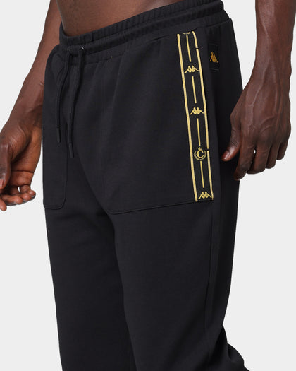 Kappa Kappa X Culture Kings Authentic Phex Trackpant Black/Gold