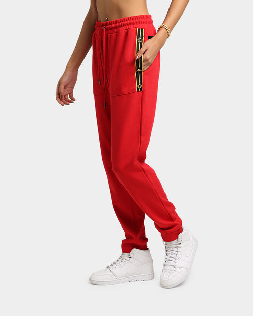 Kappa Kappa X Culture Kings Authentic Phex Track Pants Red/Gold