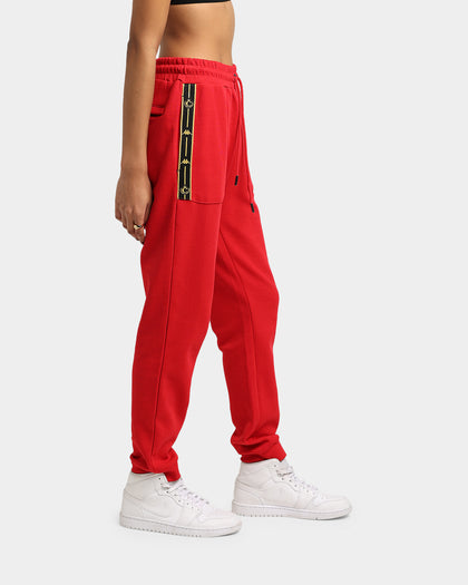 Kappa Kappa X Culture Kings Authentic Phex Track Pants Red/Gold