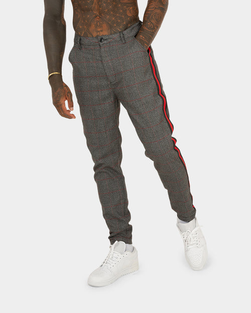 XXIII Nefer Side Stripe Pant Grey