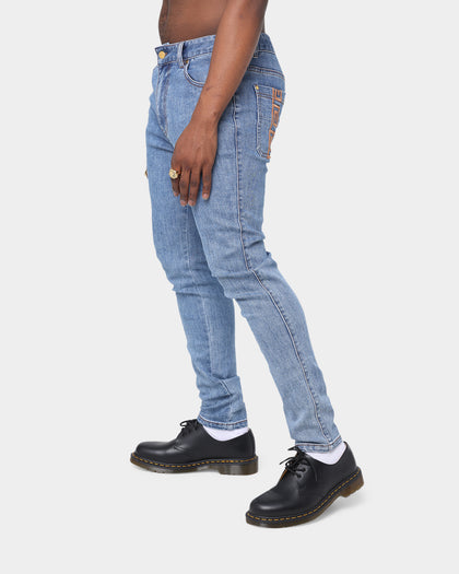 Last Kings King Denim Jeans Blue