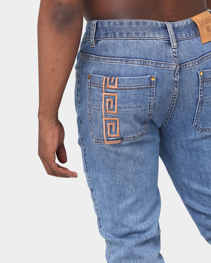 Last Kings King Denim Jeans Blue