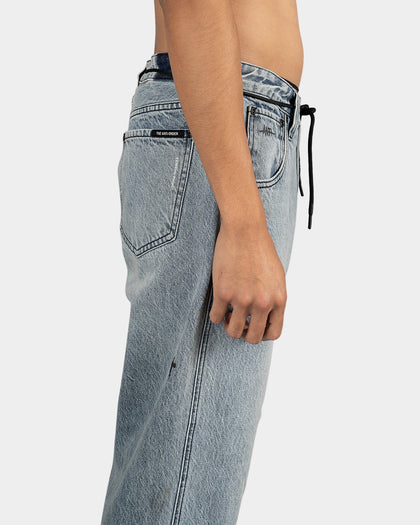 The Anti Order Post Dated Relaxed Jeans Stone Wash Blue