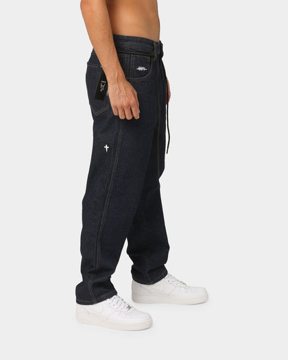 The Anti Order Post Dated Relaxed Jeans Dark Indigo