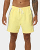 Calvin Klein Core Tape Logo Medium Drawstring Swim Shorts April Yellow