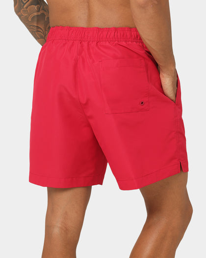 Calvin Klein Intense Power Medium Drawstring Swim Shorts Panama Rose
