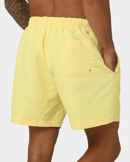 Calvin Klein Intense Power Medium Drawstring Swim Shorts April Yellow