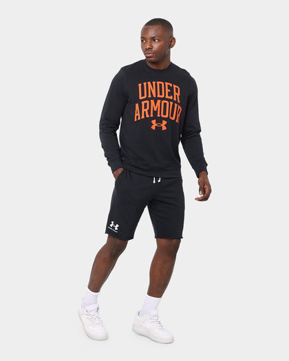 Under Armour Rival Terry Short Black / Onyx Wh