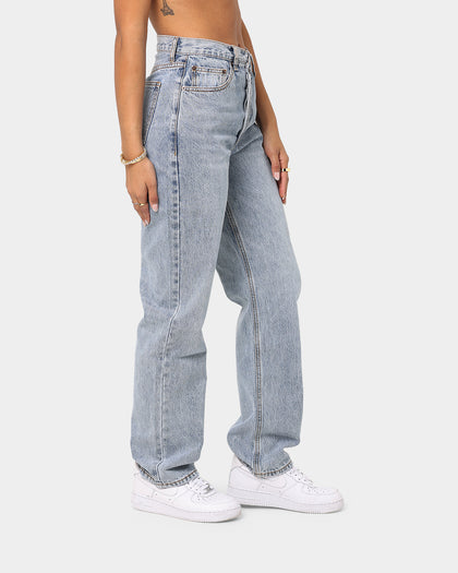 XXIII Women's Bay Asymmetric Jean Light Blue