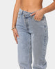 XXIII Women's Bay Asymmetric Jean Light Blue