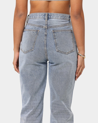 XXIII Women's Bay Asymmetric Jean Light Blue