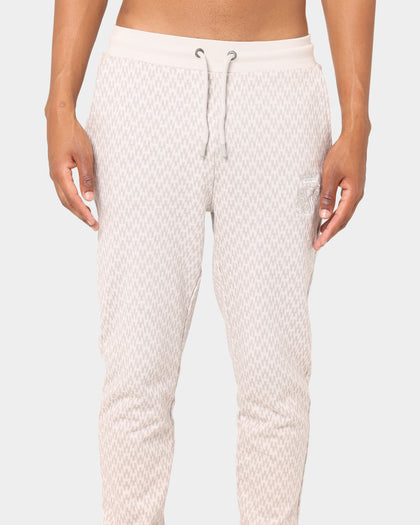 Sik Silk Messi x SikSilk Monogram Cuff Track Pants Grey
