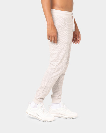 Sik Silk Messi x SikSilk Monogram Cuff Track Pants Grey