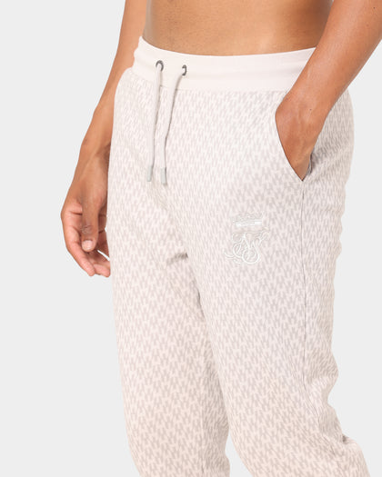 Sik Silk Messi x SikSilk Monogram Cuff Track Pants Grey