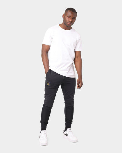 Under Armour Rival Terry Scribble Pants Black/Omega Orange