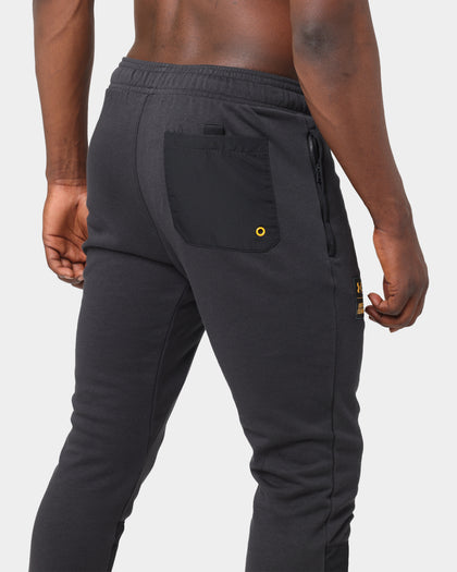 Under Armour Rival Terry Scribble Pants Black/Omega Orange