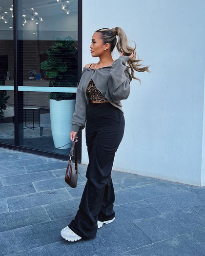 XXIII Women's Pin Wide Pant Black