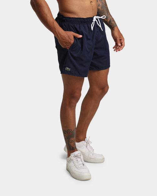 Lacoste Block Colour Swim Shorts Navy Blue/Black