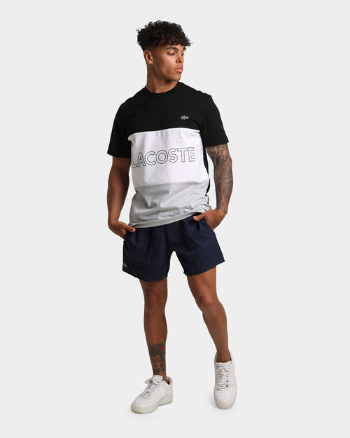 Lacoste Block Colour Swim Shorts Navy Blue/Black